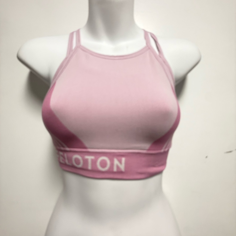 Peloton Light Pink Sports Bra